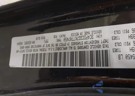 2019 Dodge Journey Crossroad from USA, damaged, VIN 3C4PDCGG7KT707450